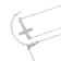 White Cubic Zirconia Platineve® Cross Necklace 1.11ctw