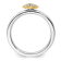 14K Yellow Gold Over Sterling Silver Stackable Expressions Ladybug
Diamond Ring 0.06ctw