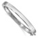 Rhodium Over 14k White Gold 6.3mm Polished Solid Hinged Bangle Bracelet