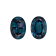 Alexandrite 7.85x5.5mm Oval Matched Pair 2.18ctw