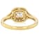Diamond Simulant Square Octagonal And White Zircon Ring In 18K Gold Over
Sterling Silver 1.67ctw