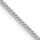 Sterling Silver Rhodium-plated 1.25mm Round Box Chain Necklace