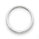 14K White Gold Polished 2mm Band