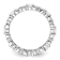 Sterling Silver Stackable Expressions Lab Created Opal Ring 0.44ctw