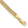 10k Yellow Gold 4.5mm Wide Triple Strand Rope Bracelet
