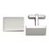 Stainless Steel Polished Rectangle Cuff Links