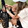 GO Dash Dot Weekender Handbag in Cheetah Black