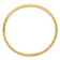 14K Yellow Gold Satin Diamond-cut 6.20mm Hinged Bangle