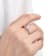 Lab Created Pink Sapphire with White Topaz Accents Rhodium Over Sterling
Silver Ring