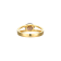 Purple And White Cubic Zirconia 18K Gold Over Sterling Silver Ring 2.41ctw