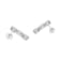 Lab Created Blue Spinel Platinum Over Silver March Birthstone Earrings 4.68ctw