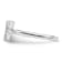 Rhodium Over 14K White Gold Lab Grown Diamond VS/SI GH, Initial Y
Adjustable Ring
