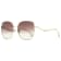 Jimmy Choo Women's 60mm Light Gold Sunglasses | MAMIES-03YG-NQ