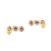 Purple Cubic Zirconia 18k Yellow Gold Over Silver February Birthstone
Earrings 7.98ctw