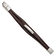 Brown Faux Leather and Stainless Steel Brushed Brown Multi-Strand with
0.5-inch Extension Bracelet