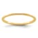 10K Yellow Gold 1.2mm Half Round Stackable Expressions Band