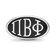 Sterling Silver LogoArt 15.25mm Pi Beta Phi Oval Greek Letters Bead