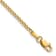 14k Yellow Gold 1.85mm Curb Link Bracelet, 7 Inches