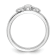 Sterling Silver Stackable Expressions Lab Created Opal Ring 0.08ctw