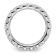 Rhodium Over 14K White Gold Lab Grown Diamond SI+, H+, Eternity Band