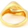 Wide Polished Band Ring In 18K Gold Over Sterling Silver