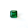 Zambian Emerald 9.0x8.7mm Asscher Cut 3.89ct