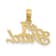 14K Yellow Gold #1 GRAD Charm