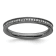 Ruthenium Over Sterling Silver Stackable Expressions and Diamonds Ring 0.195ctw