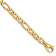 10k Yellow Gold 6.5mm Solid Hand-polished Flat Mariner Link Bracelet