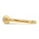 14K Yellow Gold Petite Rope Edge Round Diamond Ring 0.24ctw