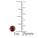 Ruby 14K White Gold Earrings 1.38ctw