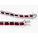 Lab-Created Ruby Tennis Bracelet In Sterling Silver 25.91ctw