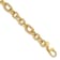 14K Yellow Gold Polished and Textured 7.5-inch Fancy Bracelet
