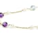 Multi-Gem 14k Yellow Gold 18" Necklace 9.19ctw