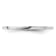 Rhodium Over 10K White Gold 1.2mm Flat Stackable Expressions Band