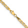 14k Yellow Gold 3.20mm Semi-Solid Mariner Chain 22 inch