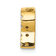 14K Yellow Gold Diamond Letter R Initial Charm