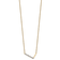 14k Yellow Gold and Rhodium Over 14k Yellow Gold Sideways Diamond
Initial L Pendant 18 Inch Necklace