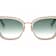 Kate Spade Pink Filagree Frame / Green Lenses Cat Eye Sunglasses