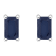 5x3mm Emerald Cut Sapphire 14k White Gold Stud Earrings