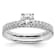 Rhodium Over 14K White Gold Lab Grown Diamond SI1/SI2, G H I, Engagement Ring