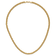 14K Yellow Gold Polished Fancy Byzantine Link Necklace
