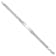 Rhodium Over 14k White Gold Flat Curb Link ID Bracelet