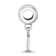 Sterling Silver Rhodium-plated LogoArt Louisiana State University Small
Dangle Bead