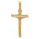 14K Yellow Gold INRI Crucifix Pendant