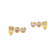 Lab Created Alexandrite Sapphire 18k Yellow Gold Over Silver June
Birthstone Earrings 4.90ctw
