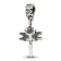 Sterling Silver Dragonfly Dangle Bead