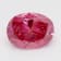 0.99ct Deep Pink Oval Lab-Grown Diamond SI1 Clarity IGI Certified