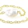Freshwater Pearl Station Bracelet In 18K Gold Over Sterling Silver