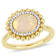 Ethiopian Opal Yellow and Diamond 14K Yellow Gold Ring 2.09ctw